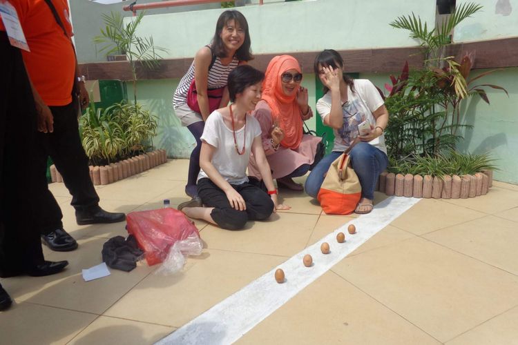 Rangkaian kegiatan pesona Kulminasi Matahari yang dipusatkan di Tugu Khatulistiwa, Pontianak, Kalimantan Barat. 