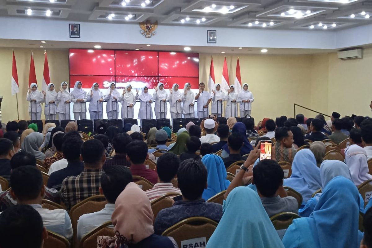 Pelepasan tenaga kesehatan di Jember menjadi PMI ke Arab Saudi pada Jumat (20/12/2024)