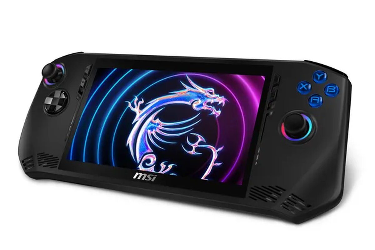 MSI Claw menjadi konsol handheld pertama yang ditenagai oleh prosesor Intel Meteor Lake Core Ultra.