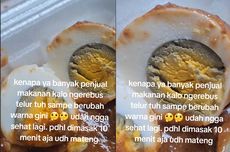 Kuning Telur Direbus hingga Keabuan Disebut Tidak Sehat, Benarkah?