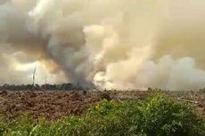 Karhutla di Pelalawan Riau Mendekati Lahan Perusahaan