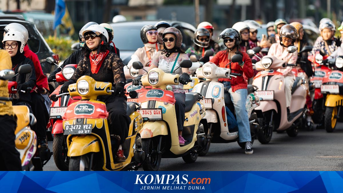 Riding Kartini di Bandung Angkat Peran Perempuan Biker