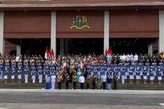 Jokowi Resmikan Graha Utama Akademi Militer di Magelang