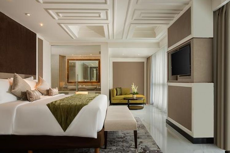 kamar hotel di Swiss-Belboutique Hotel Yogyakarta