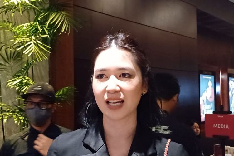Laura Basuki saat ditemui di XXI Senayan City, Jakarta Selatan, Kamis (12/10/2023). 