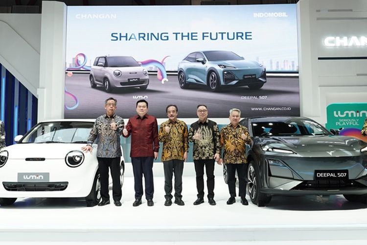 Changan hadir di Hall B1 pada ajang Indonesia International Motor Show (IIMS) 2026 yang digelar di JIExpo Kemayoran, Jakarta, Kamis (5/2/2026) hingga Minggu (15/2/2026).