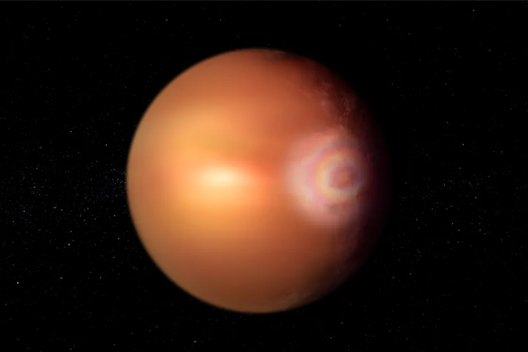 Ilustrasi planet WASP-76b

