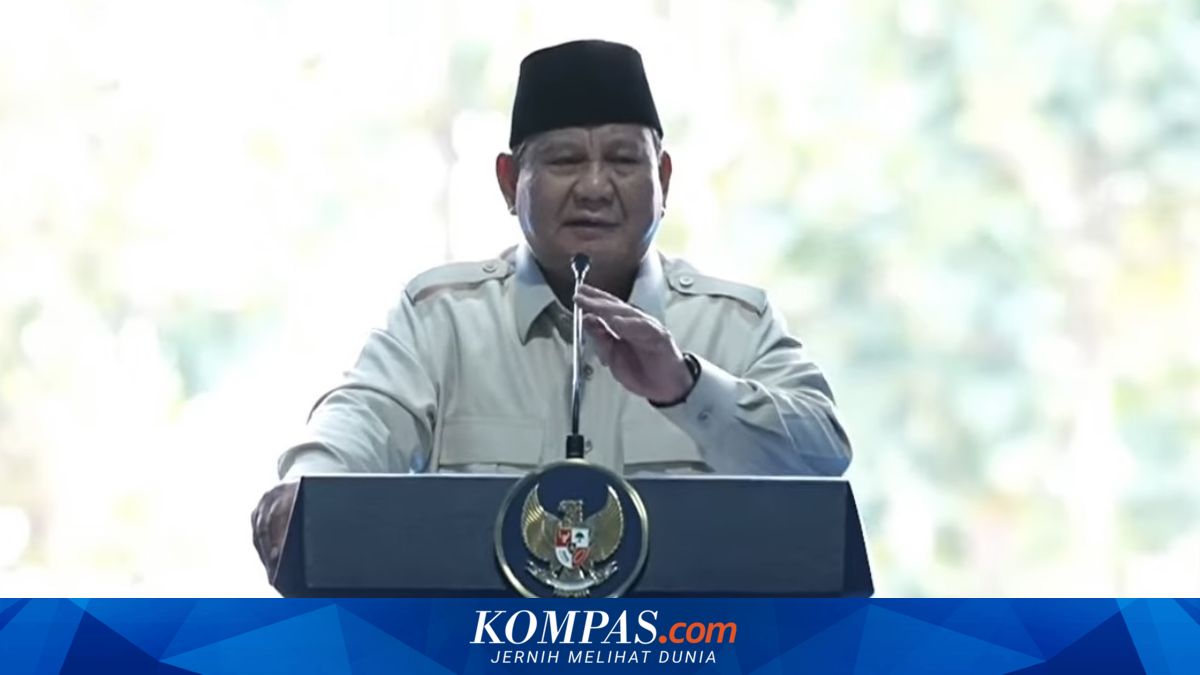 Prabowo Puji Kinerja Polri dan Singgung Bintang Mahaputera untuk Kapolri