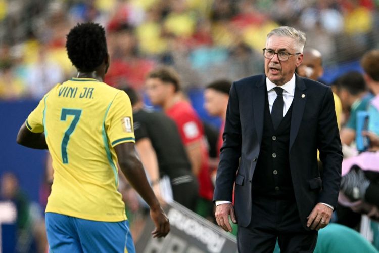 Kata-kata Ancelotti Usai Skor Brasil Vs Maroko 1-1, Puas dan Cemas