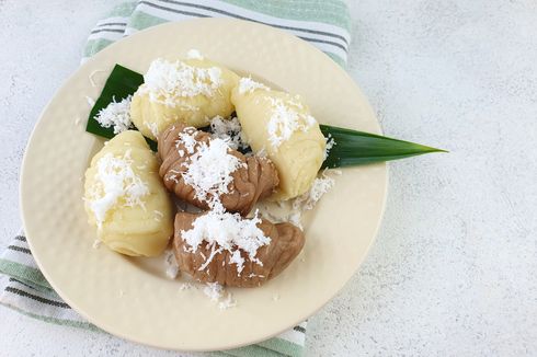 Resep Getuk Lindri, Kue Basah Gluten Free 3 Langkah 