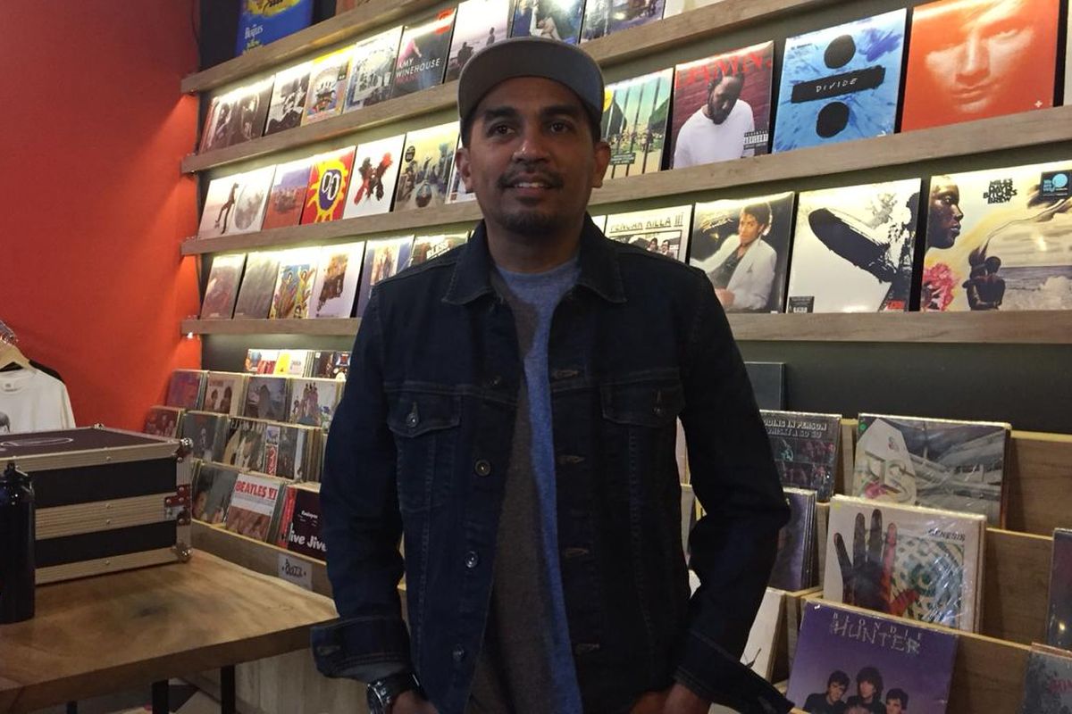 Musisi Glenn Fredly saat ditemui usai mengikuti sebuah diskusi di kawasan Cilandak, Jakarta Selatan, Senin (24/6/2019).