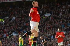Berkat Rooney-Mata, Debut Giggs Berbuah Manis 