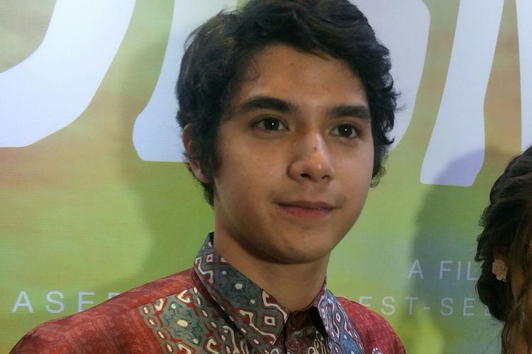 Al Ghazali usai press screening di XXI Epicentrum Kuningan, Jakarta Selatan, Senin (20/1/2020)