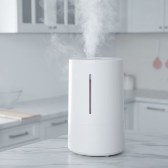 Ilustrasi air purifier untuk dapur. 