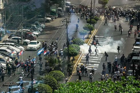 Junta Tembak Mati Demonstran Myanmar meski Berdemo Secara Damai