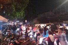 Persib Juara Liga 1, Bobotoh Garut Konvoi di Jalanan Nyalakan "Flare"