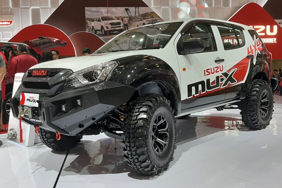 Modifikasi Isuzu MU-X di GIIAS 2019