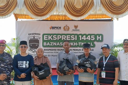 Bahagianya Warga Pulau Untung Jawa Dapat Sembako Gratis dari Baznas di Tengah Tingginya Harga Pangan