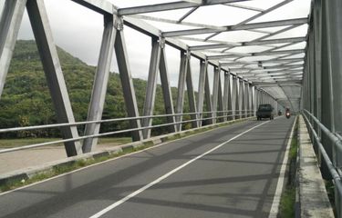Ilustrasi Jembatan Kretek di Bantul, DI Yogyakarta.