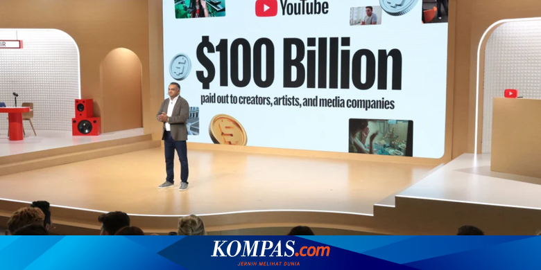YouTube Ungkap Bayaran Fantastis Kreator, Rp 1.600 Triliun dalam 4 Tahun