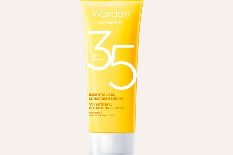 Wardah UV Shield Essential Gel Sunscreen SPF 35, rekomendasi sunscreen SPF 30
