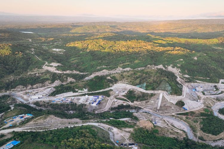 Progres Bendungan Manikin Lampaui Target, Perkuat Pangan dan Air di NTT