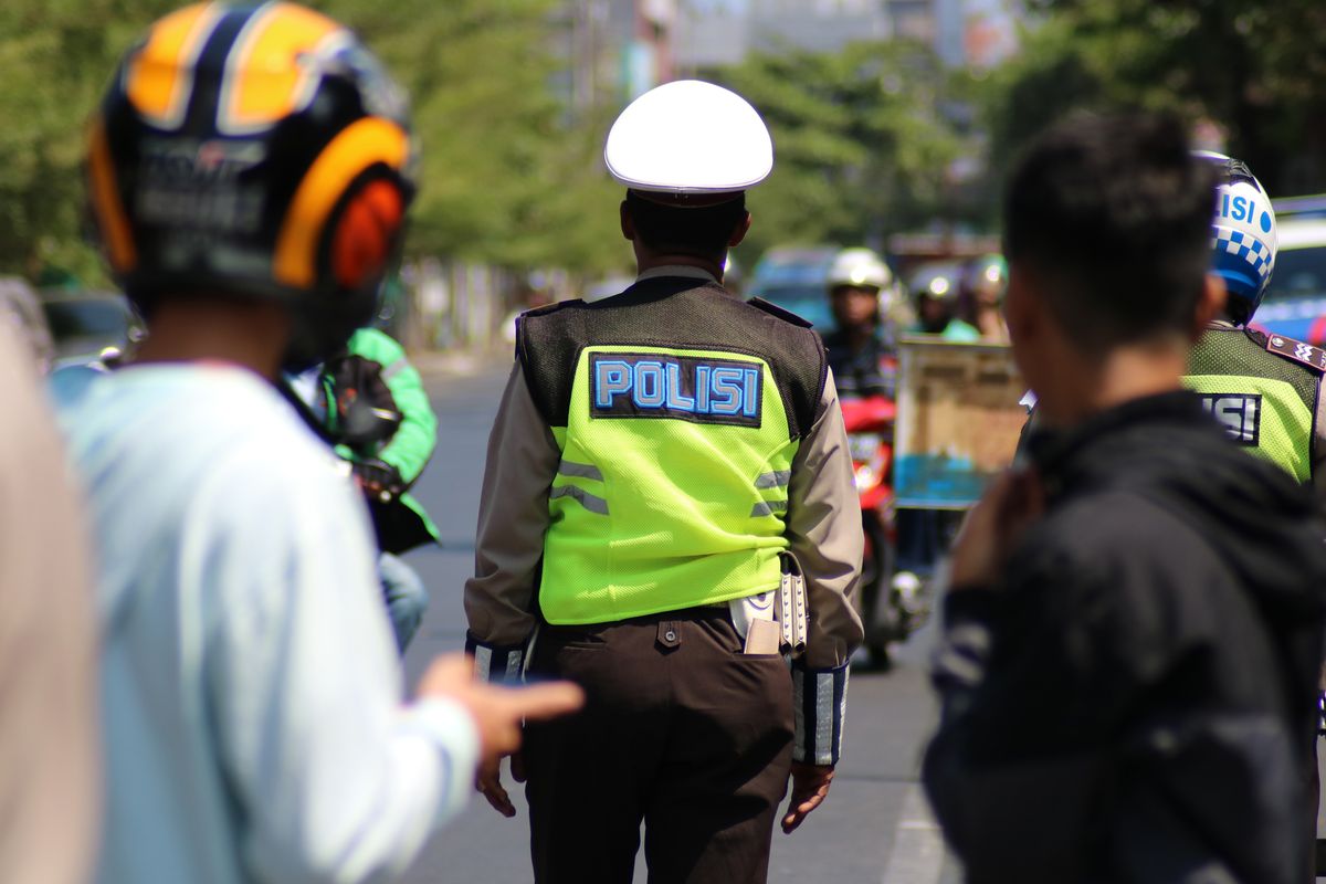 Ilustrasi polisi.