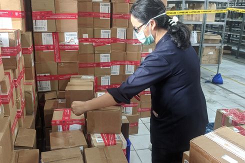 BPOM Gerebek Gudang Berisi Ratusan Ribu Obat, Kosmetik, dan Makanan Ilegal di Tanjung Priok