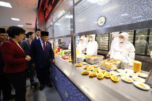 Lihat Menu Makan Siang Gratis di Sekolah Beijing China, Prabowo: Sangat Sehat