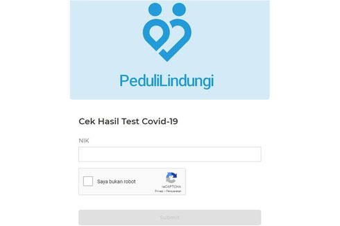 Cara Cek Hasil PCR di PeduliLindungi