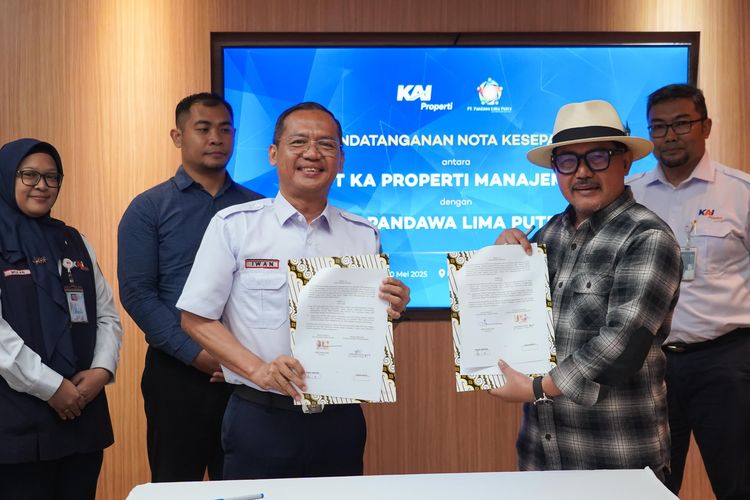 Optimalisasi Aset Properti di 5 Kota, Anak Usaha KAI Gandeng Liwet Asep Stroberi