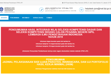 Pengumuman CPNS 2019 LIPI, Simak di Sini Hasil Lengkapnya!