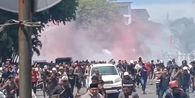 Zikir dan Doa Bersama Hari Damai Aceh ke-21 Berujung Bentrokan, Polisi Tembakkan Gas Air Mata