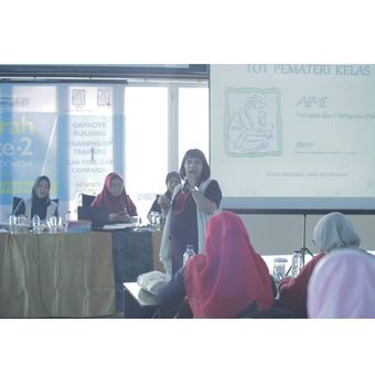 Ketua Umum Asosiasi Ibu Menyusui Indonesia Nia Umar.