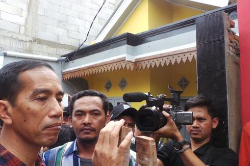 Jokowi Tengok Kampung Deret yang Hampir Rampung di Cilincing