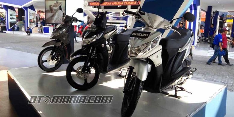 Suzuki Nex di Jakarta Fair Kemayoran, Kamis (8/6/2017).