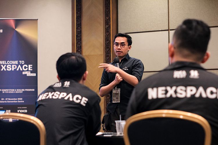 NexSpace pada gelaran IdeaFest 2022 di Jakarta Convention Center (JCC), Kamis (24/11/2022) hingga Minggu (27/11/2022).