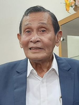 Ketua Dewas KPK Tumpak Panggabean di DPR, Senayan, Jakarta, Senin (27/1/2020).