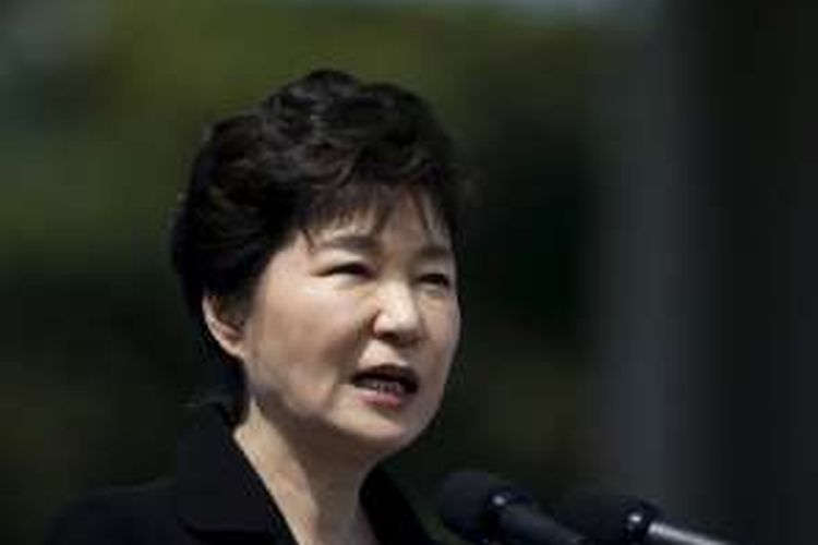 Park Geun-hye, Presiden Korea Selatan.