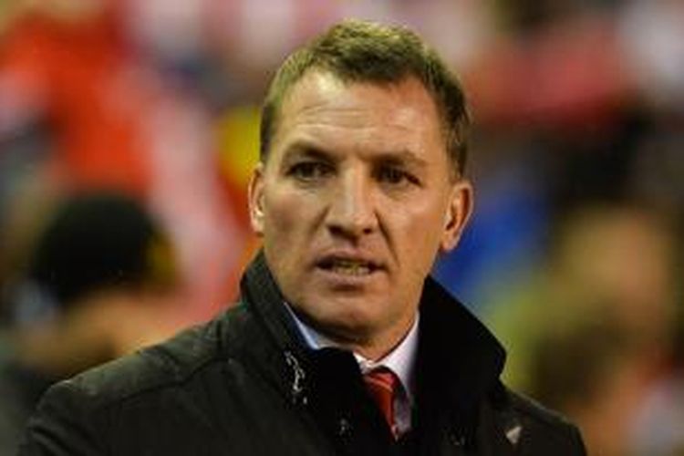 Manajer Liverpool, Brendan Rodgers. 