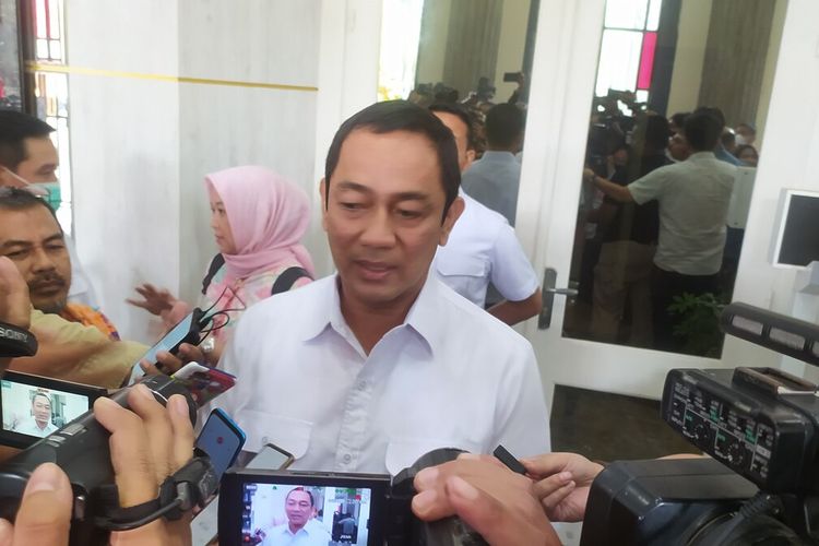 Wali Kota Semarang Hendrar Prihadi saat menerima kunjungan dari Fraksi PDI-P DPRD Jakarta. Rabu (21/9/2022)