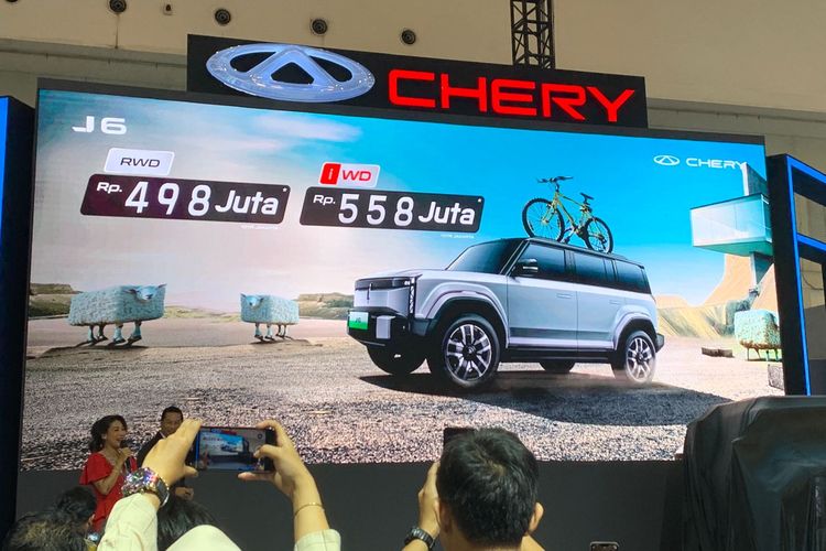 Chery J6 resmi umumkan harga di GJAW 2024