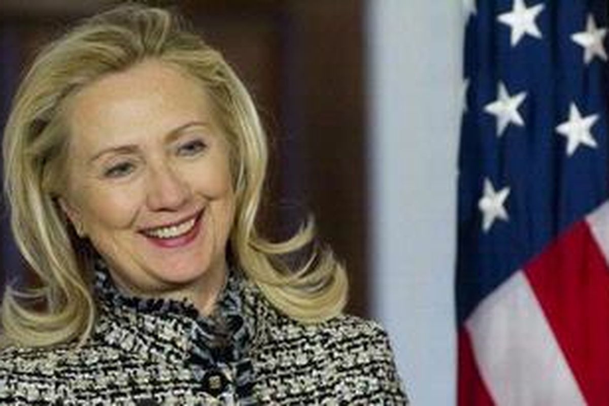 Menteri Luar Negeri AS Hillary Rodham Clinton