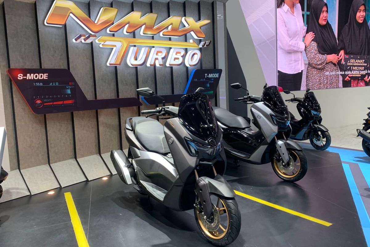 Yamaha Nmax Turbo di IMOS 2024