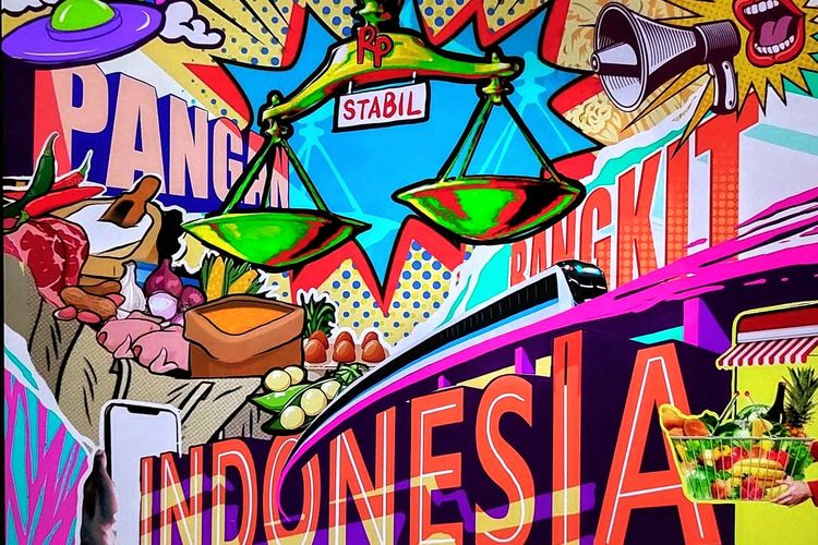 Desain karya mural Guntur Jongmerdeka, dokumen Jakarta Art Movement