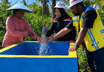 13 Sumur Bor di Pulau Yamdena Bikin Petani Panen Tiga Kali Setahun