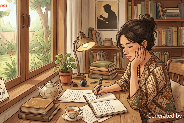 55 Ucapan Hari Puisi Nasional 2026, Kata-kata Penuh Makna untuk 28 April