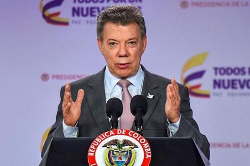 Presiden Kolombia Sumbangkan Uang Hadiah Nobel untuk Korban Konflik