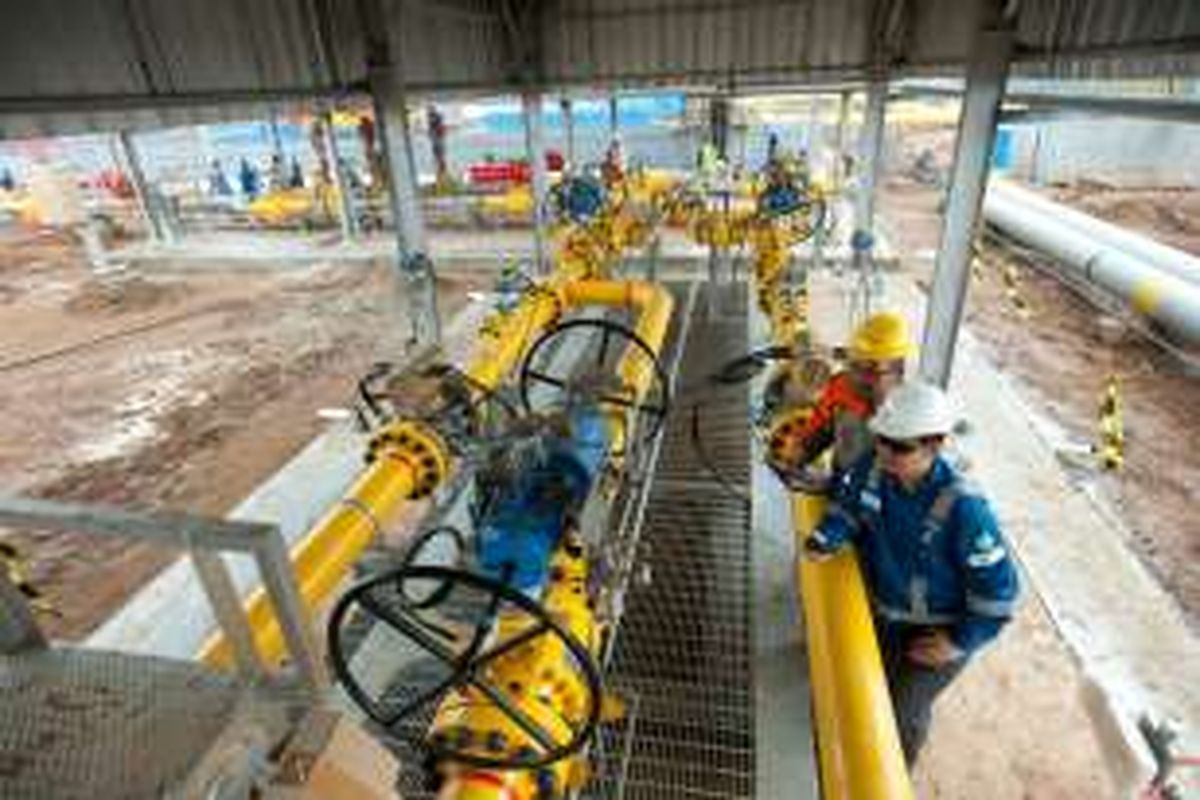 Pembangunan pipa gas PGN Muara Karang-Muara Bekasi