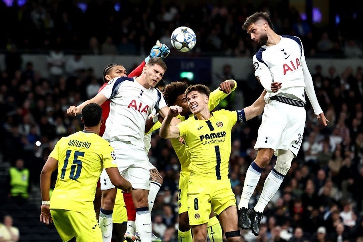 Hasil Tottenham Vs Villarreal 1-0: Gol Bunuh Diri Menangkan Spurs